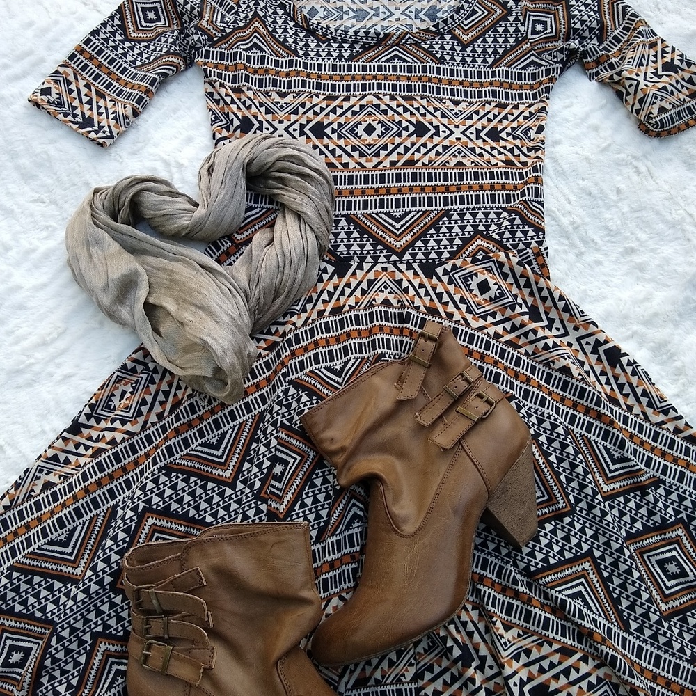 Lularoe nicole tribal neutrals small